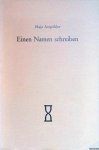Antpöhler, Hajo - Einen Namen schreiben