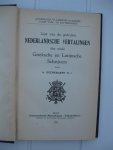 Geerebaert, A. s.j. - Lijst van de gedrukte Nederlandsche Vertalingen der oude Grieksche en Latijnsche schrijvers.