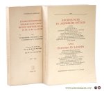 Blockmans, W. / I. De Meyer / W. Vanderpijpen / a.o. - Studien betreffende de sociale strukturen te Brugge, Kortrijk en Gent in de 14e en 15e eeuw. [ 2 volumes ]. Deel I. tekst. & Deel II. Tabellen. De sociale strukturen van de St.-Jakobs-, St.-Niklaas-, en O.-L.-Vrouwzestendelen in Brugge in 1394...