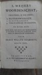 Cramerus, Ernst Willem - L. Meijers woordenschat eerste deel: Bastaardwoorden & derde deel: Verouderde woorden