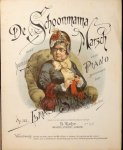 Simon, Ernst: - De schoonmamma marsch (Schwiegermamma-Marsch) voor piano. Met humoristischen tekst. Op. 141