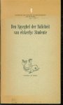 G Pikkemaat (Augustinus Gerard), 1929- - Den spyeghel der salicheit van elckerlyc studente : aangeboden aan het Nijmeegsch Studentencorps "Carolus Magnus" b.g.v. zijn zesde lustrum door de Historische Kring "Dr. Huybers"