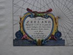 Zeeland.. - De Cust van Zeeland. Begrypende in sich de zee gaten, als van de Wielingen, Ter Veere, Ziericzee, Brouwers-haven, goeree en de Maes.