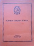 Redactie - Early German Tinplate Models from the Ton Lensink Collection. Auction Catalogue