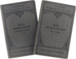 August Seidel - Lehrbuch der ewhe-Sprache in Togo (Anglo-Dialekt) : mit Ubungsstucken, einem systematischen Vokabular und einem Lesebuch / Marokkanische Sprachlehre, praktische Grammatik des Vulgärarabischen in Marokko, mit Übungsstücken und Vokabular,