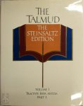 Rabbi Adin Steinsaltz 259116 - The Talmud. The Steinsaltz Edition 12 Volumes: Vol. I-XI. Tractate Bava Metzia, Part 1-11 + Reference Guide (English and Hebrew Edition