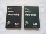 Dirksen, A.J. - Leerboek ELEKTRONICA -  Deel 1. Gelijkstroomtheorie I -  2. Wisselstroomtheorie II.