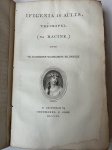Bilderdijk, Willem; Katharina Wilhelmina Schweickhardt - [Literature, women, 1809] Treurspelen. Den Haag, Immerzeel en Comp. 1808-1809. [3 volumes, each with individual illustrated titlepage].