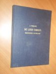 Frijling, J. - De leer Christi. Wijsgerige opstellen. Opstellen in de geest van Hegel, Bolland en Hessing (+ brief Frijling voorin)