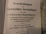 Shepard Thomas - Overdenkingen en Geestelijke bevindingen