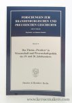 Neugebauer, Wolfgang (ed.). - Das Thema 'Preußen' in Wissenschaft und Wissenschaftspolitik des 19. und 20. Jahrhunderts.