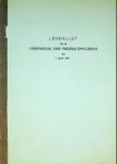 Vereniging van Marine-Officieren - Ledenlijst van de Vereniging van Marine-Officieren per 1 April 1963