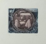 Beitz, Erhard. - Exlibris voor Hannelore Moede.