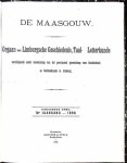 collectief - De Maasgouw  Orgaan voor Limburgsche geschiedenis, taal- en Letterkunde dertiende deel  jaargang 1896