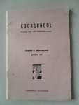 Keuning, Hans P. - Koorschool deel 3 Muzikale basis voor amateur koorzangers Melodisch notenlezen prima vista zingen dynamiek direktie techniek