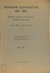 H.C. Siebers - Boeroe-expeditie 1921-1922 Boeroe-Expeditie 1921-1922. Résultats zoologiques de l'expédition scientifique Néerlandaise à l'île de Buru en 1921 et 1922