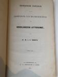 Huberts, W.J.A. - Chronologische Handleiding tot de beoefening van de geschiedenis der Nederlandsche Letterkunde