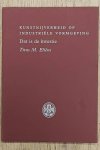 ELIËNS, TITUS. - Kunstnijverheid of industriële vormgeving. Dat is de kwestie.
