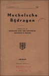 Mechelsche kring voor oudheidkunde, geschiedenis en folklore - Mechelsche bijdragen  :  1e Jaargang Nr 1