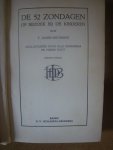 Jager Meursing T - De 52 zondagen op bezoek bij de kinderen Eerste bundel