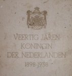  - veertig jaren koningin der nederlanden 1898-1938