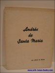 DE RIDDER, Andre; - ANDRES DE SANTA MARIA,