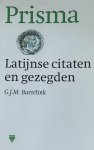 G.J.M. Bartelink - Latijnse citaten en gezegden