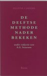  - De Delftse methode nader bekeken / De Delftse methode