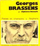 - GEORGES BRASSENS - A. Bonnafe, teksten, franse uitgave, 190 blz.