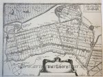 Hendrik Hondius (1597-1651) - [Antique print, cartography, etching] DE ZYPE (map of Zijpe), published ca. 1633.