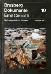 Eduard Trier - Emil Cimiotti Brusberg Dokumente 10 / Werkverzeichnis der Plastiken 1955 bis 1977