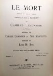 Dubois, Léon: - Le mort. Mimodrame en 3 actes et 4 tableaux d`après le roman Le Mort de Camille Lemonnier. Scenario de Camille Lemonnier et Paul Martinetti. Réduction pour piano par Emile Smets Dubois, Léon: - Le mort. Mimodrame en 3 actes et 4 tableaux d`après le roman Le Mort de Camille Lemonnier. Scenario de Camille Lemonnier et Paul Martinetti. Réduction pour piano par Emile Smets