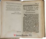 Calvijn, Johannes|Tuinman, Carolus - Johan Kalvijns Onderrichting, tegen de dolle en dweepersche Secte der Vrygeesten, die zich Geestelijke noemen. Vertaalt. Hier by is gevoegt De Overeenstemming van die Vrygeesten met de hedendaagsche. Betoogt Uit de Bevinding, en uittrekzels hu...