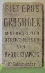 Grijs, Piet - Grijsboek of De nagelaten bekentenissen van Raoul Chapkis