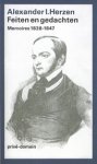 Herzen, Alexander I. - Feiten en gedachten. Memoires 1838-1847.