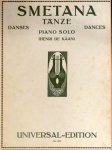Smetana, Bedrich: - Tänze für Klavier zu zwei Händen (Henri de Kàan)