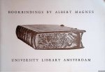 Fontaine Verwey, H. de la - Bookbindings by Albert Magnus
