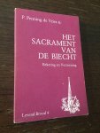 P. Penning de Vries sj - Het sacrament van de biecht bekering en verzoening