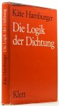 HAMBURGER, K. - Die Logik der Dichtung.
