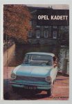 P. Bos - Opel Kadett - 1e druk