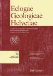  - Eclogae Geologicae Helvetiae Zeitschrift der Schweizerischen Geologischen Gesellschaft