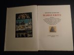 Glesener, Edmond, houtgravures, Gabriel-Belot - Marguerite. Oplage 250 stuks. Dit is nr. 209. Franse tekst