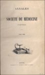 collectief - Annales de la soci t  de medecine d'Anvers. 1844, 1848 et 1849 (3 volumes)