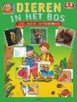  - Dieren In Bos Leerkleur Stickerboek