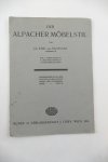 von Radinger, Dr. Karl - Zeer zeldzaam - Der Alpacher Mobelstil (5 foto´s)