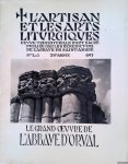 Schmitz, Marcel - L'Artisan et les Arts Liturgiques: Le grand oeuvre de l'abbaye d'Orval