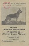  - Grande exposition internationale et spéciale de chiens de Berger Allemand (dimanche 21 juin 1936)