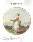 Bonhams - 500 Years of European Ceramics. 7 juli 2022 Bonhams - 500 Years of European Ceramics. 7 juli 2022