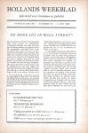 K.L. Poll (redactie) - Hollands Weekblad, vierde jaargang, nummer 157, 6 juni 1962