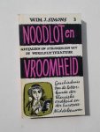 SIMONS, WIM J., - Noodlot en vroomheid deel 3.
